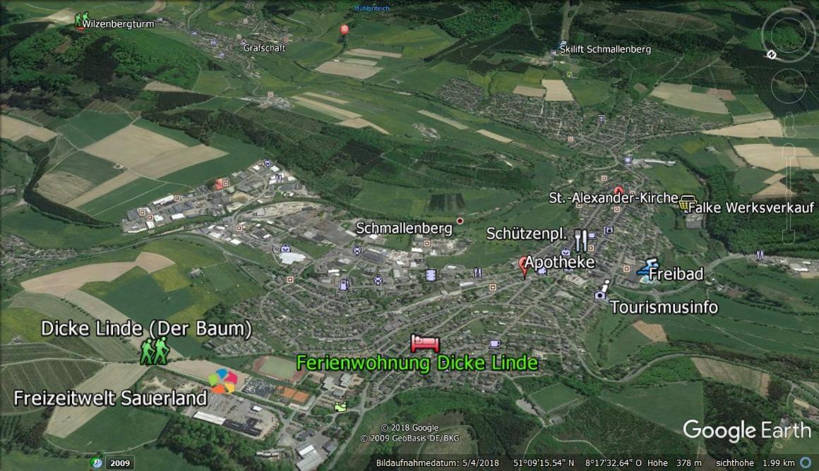 Ferienwohnung Dicke Linde Schmallenberg Exteriör bild